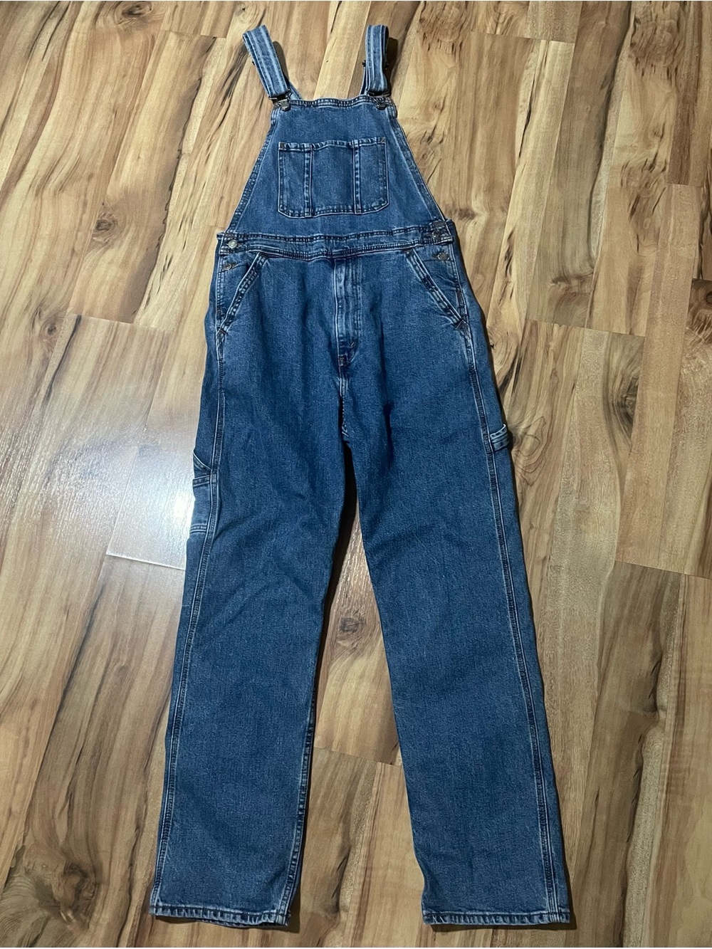 Levi Strauss Signature Gold Denim Overalls Blue Carpenter Dungarees Utility